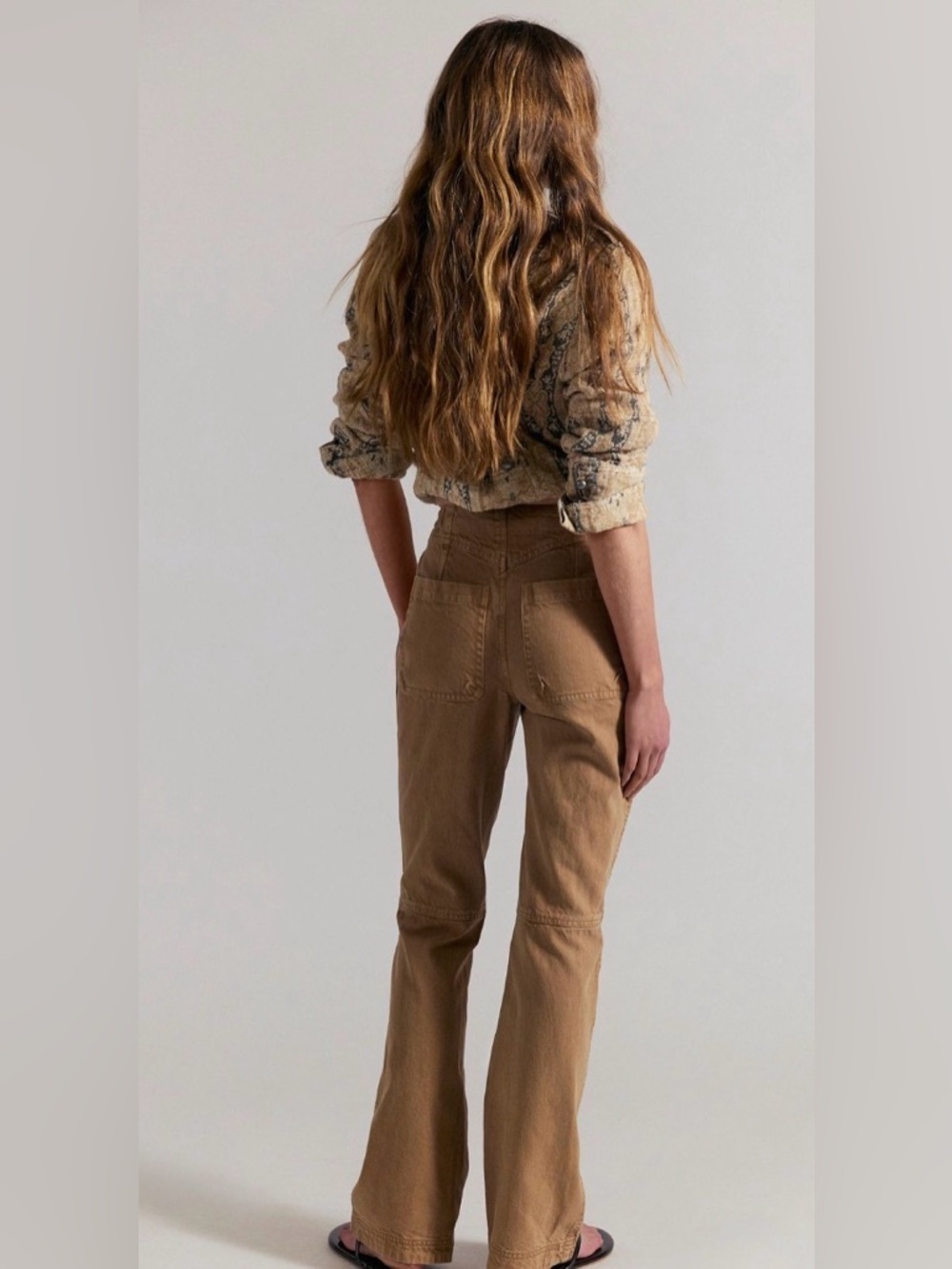 We‎ the Free Low-Rise Venus Bootcut Pants NWOT tannin